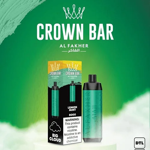 CROWN-BAR-ALFAKHER-LEMON-MINT-8000-PUFFS.webp